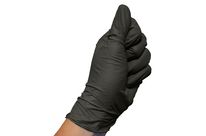 Gants Nitrile noir - (M - L - XL) / 60 pcs