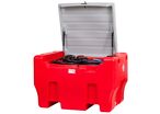 Réservoir Diesel Rouge Fioul PE 300L + AdBlue 50L avec pompe 12V MW Tools TDA3305012