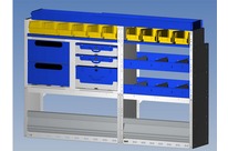 Kit intermédiaire pour fourgon court