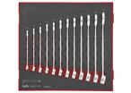 Jeu de clés mixtes hip-grip Foam2 tray 8- 19mm 12 pièces Teng Tools TED8012