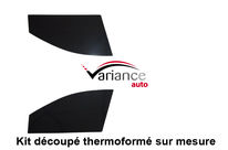 Kit vitre avant - film teinté PREMIUM : découpé et thermoformé aux formes de vos vitres, sur mesure !
