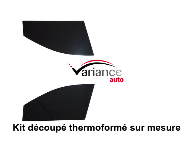Kit vitre avant - film teinté PREMIUM : découpé et thermoformé aux formes de vos vitres, sur mesure !