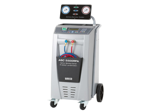 WAECO ASC 5500G RPA LE station d’entretien de climatisation entièrement automatique R1234yf