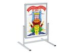 Stop-trottoir vertical Cadro-Clic® A1 / 80 x 60 cm