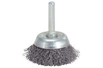 Brosses métalliques sur tige Ø 6 mm - 2 modèles