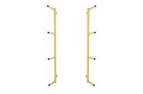 Support mural pour 4 pares-chocs