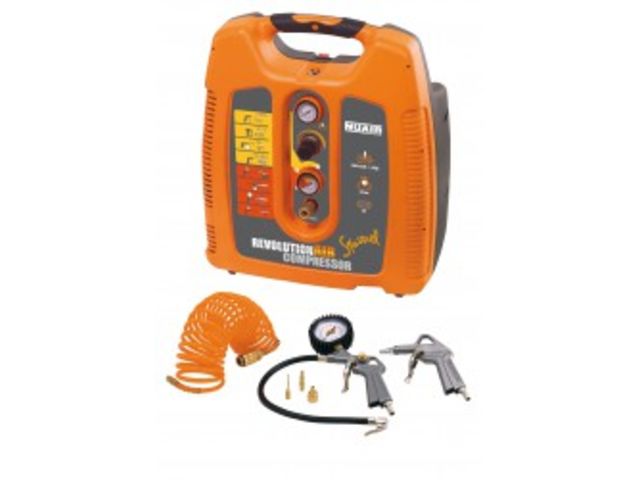 Compresseurs cuve inférieure à 10 litres : Squirrel revolutionair 6l1,5hp