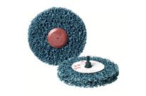 Disques Clean &amp; Strip 3M GP Roloc+ bleu - 100 mm x 13 mm