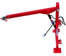 Grue de levage hydraulique 500 kg pour tracteur - Hauteur de levage 2,42 m - Attelage 3 points Stattos TAHK0500
