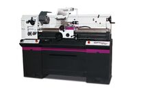 Tour à métaux hauteur des pointes 165 mm entre-pointes 1000 mm alésage 38 mm 1,5 kW 400V frein électromagnétique Optiturn TM3310 400V