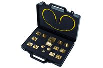 Kit d’adaptateurs de rinçage, 17 pièces R 134a