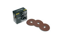 Disque fibre oxyde d&amp;#039;aluminium 115 x 22mm / 25 pcs - 3 modèles