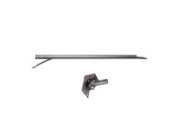 Bras de lavage inox mural en deux parties montables séparément MF 1/4 1750 mm