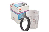 Godet gradué grand format 3M PPS 16023 - Godet gradué grand format (850 ml) avec bague de serrage