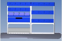 Kit intermédiaire pour fourgon court et moyen H1