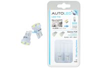 Ampoules LED W5W BLANC (la paire) T10 4 SMD 3528 | AUTOLED