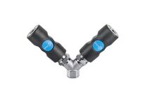 Raccord prevoS1 - Distributeur fixe à 2 directions fileté femelle cylindrique