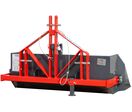 Benne de transport basculante 160 cm - 500 kg - Basculement mécanique - Pour tracteur - Attelage 3 points Stattos TAGBM160