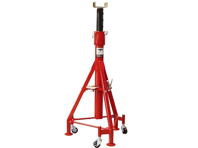 Chandelles haute à goupilles et approche par vis 7,5 tonnes