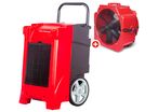 Pack déshumidificateur PRO 90L/Jour BDP90 + Ventilateur sécheur ø500mm MV500PPL MW Tools BDP90SETB