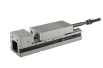 Étau de fraisage hydraulique système booster largeur des mors 107 mm 2 ouvertures jusque 170 mm hauteur des mors 42 mm Optimum HCV105