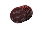 Mirlon 150mm rouge Très Fin 360 / 10pcs