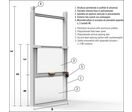 Carter écran de protection pour presse hydraulique avec double support Tecnopiu PPR 01/100