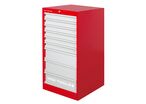 Armoire d'atelier à tiroirs haute hauteur 1.110 MM - 6,9 of 12 tiroirs MW Tools DELK11009R