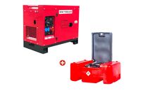 Groupe électrogène diesel 10kW + station de ravitaillement 210L MW Tools DG100EPACK1
