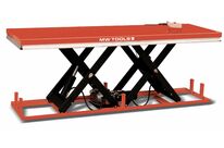 Table Élévatrice Électrique DIHOOL 80kg - Lift Ciseaux DIY - Hauteur Max 835mm - Commande Pédale