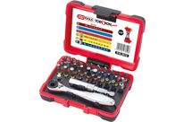 Coffret cliquet 32 pces - embouts torsion power 1/4’