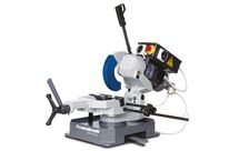 Tronçonneuse métal acier 2 vitesses 0,95/1,32 kW 400 V lame circulaire ø250 mm 40/80 tr/min avec pompe Metallkraft MKS255N