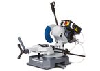 Tronçonneuse métal acier 2 vitesses 0,95/1,32 kW 400 V lame circulaire ø250 mm 40/80 tr/min avec pompe Metallkraft MKS255N