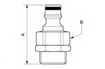 Embout Fileté Mâle Cylindrique | PREVOST