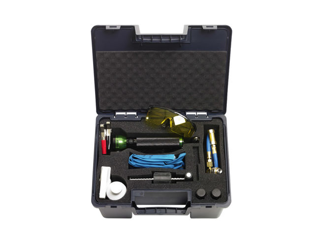 Mallette de détection de fuites par rayons UV R 134a - Agrée par les constructeurs automobiles