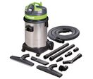 Aspirateur eau et poussière avec prise intégrée - 33 litres cuve en acier inoxydable - 1 moteur 1 kW 230 V - 72 dB(A) Cleancraft WETCAT 133 IE