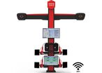 Banc de géométrie 3D PRO avec assistance IA (ChatGPT Pro) - 4 roues 24 - Double écran MW Tools UA3D600