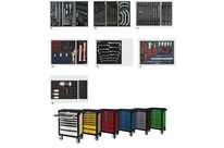 Servantes composées de 204 outils