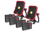 2 lampes de chantier + 4 batteries MW Tools WFL30LI-PACK2
