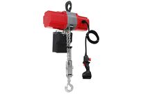 Palan à chaîne électrique sur batterie 990 kg 6 m 850 W - Livré avec batterie 4 Ah - Cycle de travail élevé MW Tools KT1006B