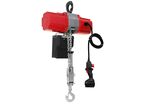 Palan à chaîne électrique sur batterie 990 kg 6 m 850 W - Livré avec batterie 4 Ah - Cycle de travail élevé MW Tools KT1006B