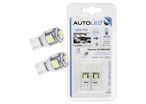 Ampoules LED T10 (W5W) - 5 Leds blanc | AUTOLED