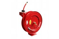 Enrouleur air 20 m Ø 3/8 20 bars Acier peint avec enroulement automatique et support mural fixe MW Tools SHA3820ECO