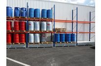 Bac de rétention en métal