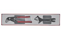 Pince crocodille + clé à molette TTX4 tray 2 pièces Teng Tools TTXMB02