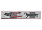 Pince crocodille + clé à molette TTX4 tray 2 pièces Teng Tools TTXMB02