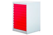 Armoires d&amp;#039;atelier Serie DEK Largeur 670 mm Profond. 628 mm Haut. 970 mm - 5, 8 of 10 tiroirs MW Tools DELK1003