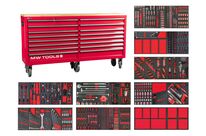 Servante d&amp;#039;atelier complète extra large MEGA XXL 729 outils MW Tools MWE799G5A