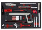 Set d'outils de base Foam4x4 tray 12dlg Teng Tools TTEPS12
