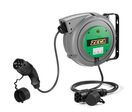 Enrouleur de câble pour véhicules électriques 5 m 3G2,5 mm² + 1X0,5 mm² Type d&#039;entrée 1 / Type de sortie 2 Zeca EV3161